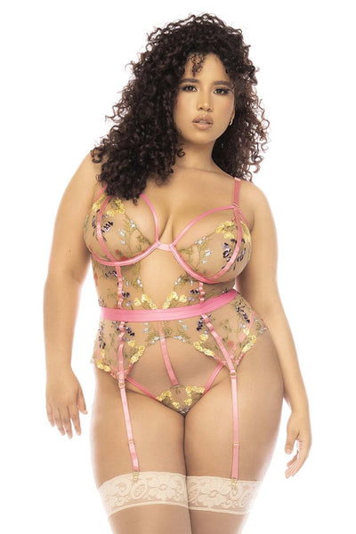 GDD-8821X-1-2XL-Pink Garden , GDD-8821X-3-4XL-Pink Garden